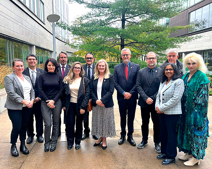 Delegação visita universidades canadenses