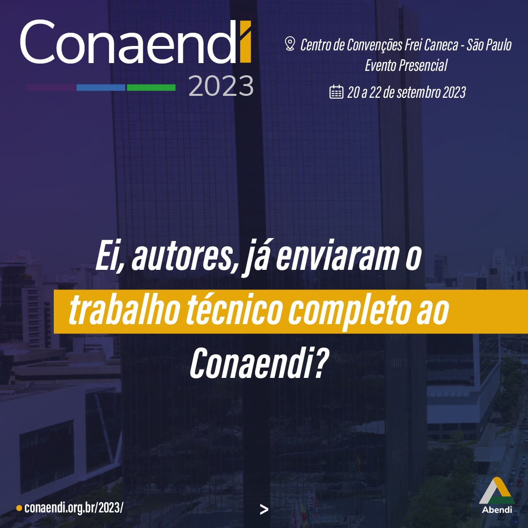 Conaendi 2023 lançamento post geral 1024